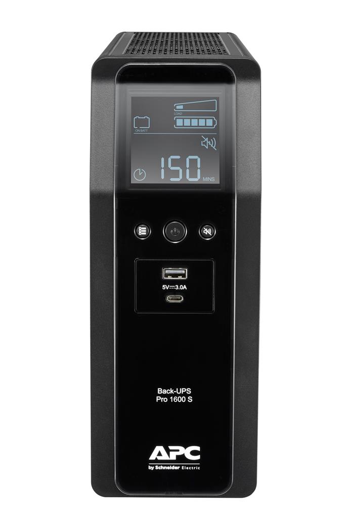 APC | BR1600SI | UPS | Line interactive | 1600 VA | 960 W | Sinusoida pura | Tower | Nr iesiri 8 C13 | Intrare C14 | USB, Protectie retea RJ45, Panou LCD "BR1600SI" (timbru verde 11 lei)