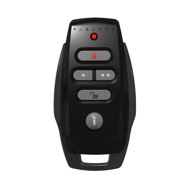 TELECOMANDA Paradox, comunicatie bi-directionala, permite armarea/dezarmarea in siguranta a sistemului Paradox pentru a primi notificari instant ale actiunilor "REM25" (timbru verde 0.18 lei)
