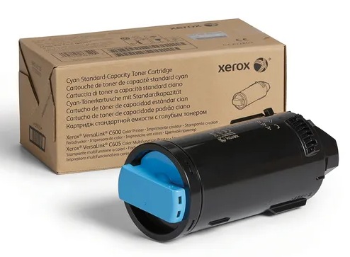 Toner Original Xerox Cyan, 106R03908, pentru Versalink C600|C605, 6K, (timbru verde 1.2 lei) , "106R03908"