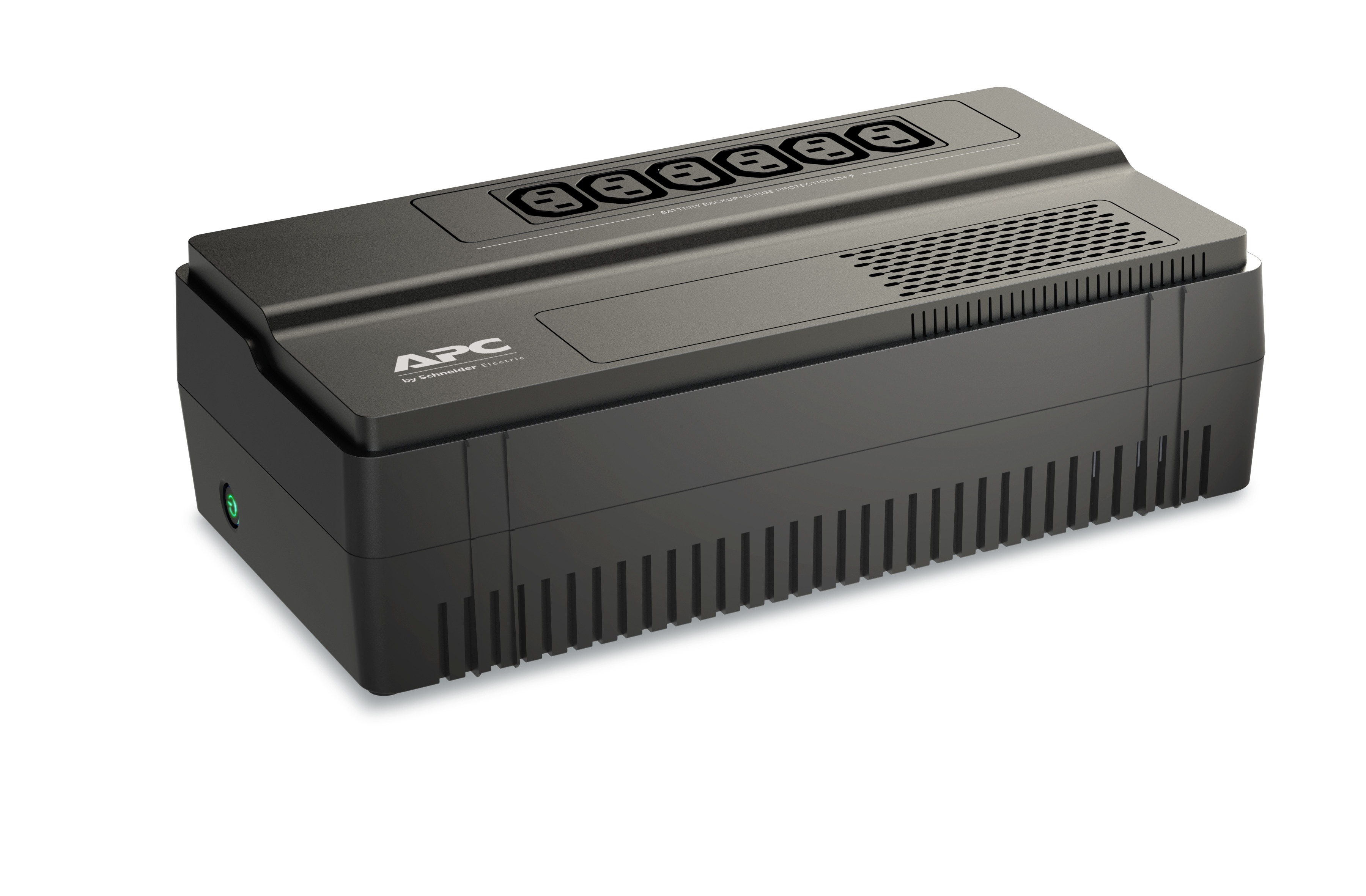 UPS APC, "EASY UPS BV", Line Int. , brick, 1000VA/600W, AVR, IEC x 6, LED, back-up 11 - 20 min., "BV1000I" (timbru verde 11 lei)