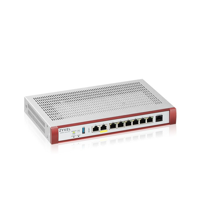 ZYXEL USGFLEX200HP FIREWALL ROUTER POE "USGFLEX200HP-EU0102F" (timbru verde 4 lei)