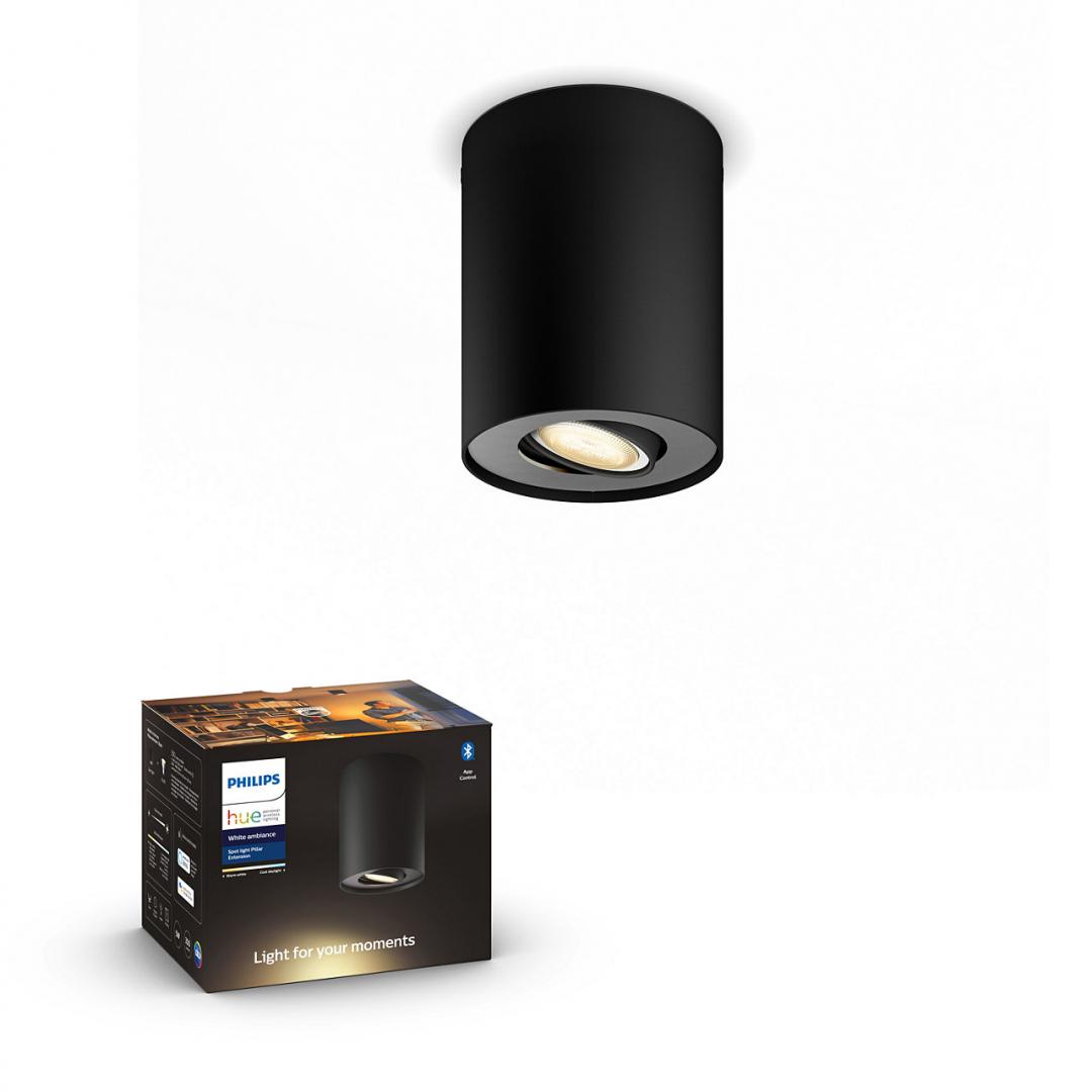 PLAFONIERA smart PHILIPS, LED, soclu GU10, putere 5 W, tip lumina alb, 350 lumeni, alimentare 220 - 230 V, "000008718696175514" (timbru verde 0.8 lei)