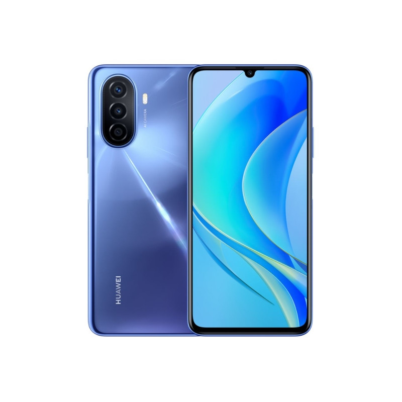 Huawei Nova Y70 DS Crystal Blue LTE/6.75/OC/4GB/128GB/8MP/48MP+5MP+2MP/6000mAh "51096YGR" (timbru verde 0.45 lei)