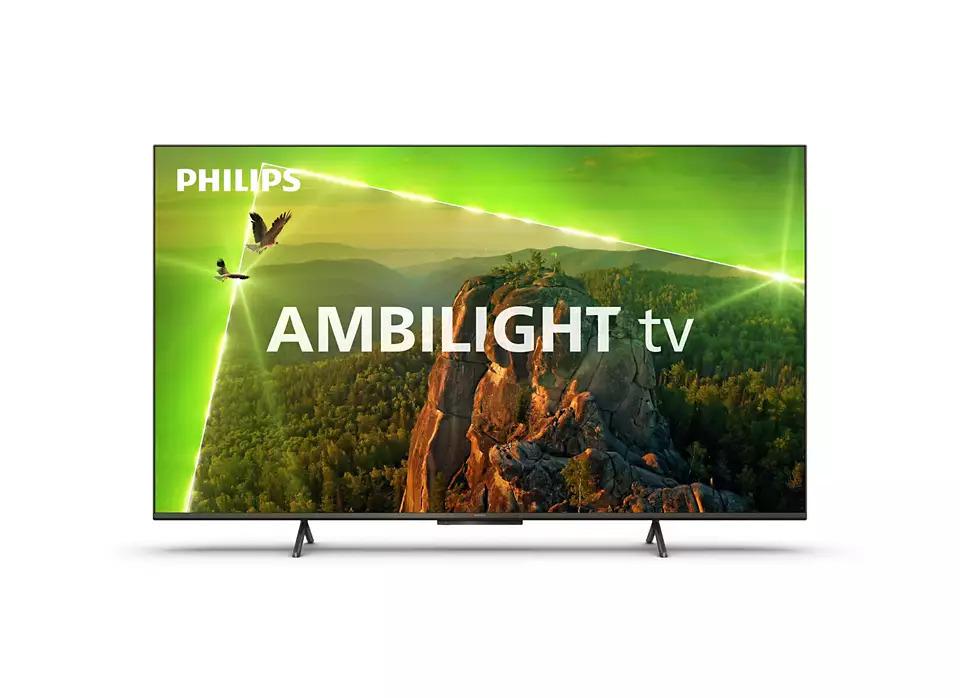 LED TV 55" PHILIPS 55PUS8118/12 (2023) "55PUS8118/12" (timbru verde 15 lei)
