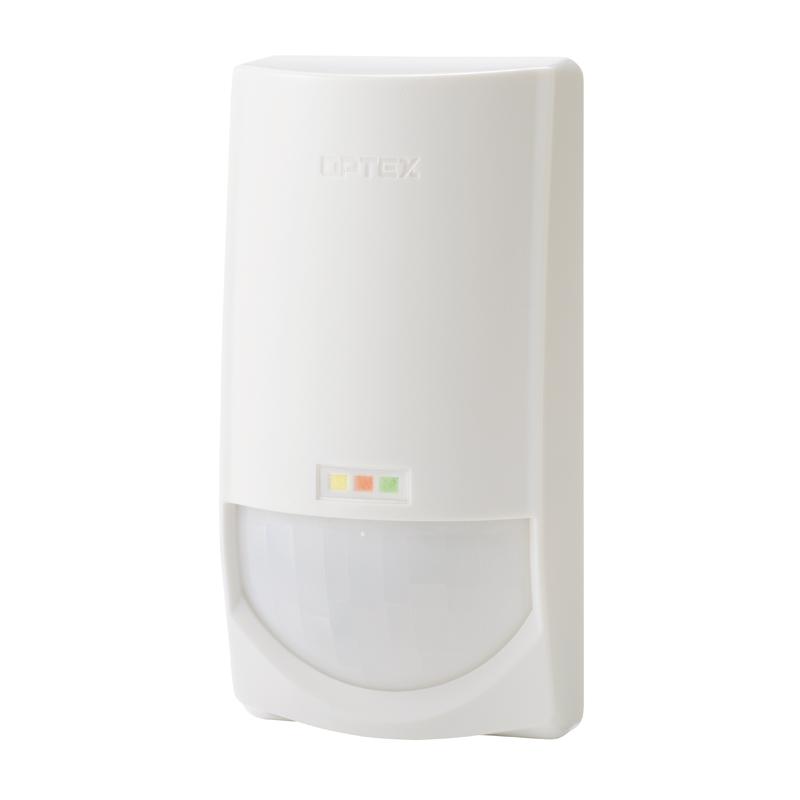 DETECTOR de miscare OPTEX, PIR, 15m, montare pe perete, 82 zone, "CDX-DAM-X5" (timbru verde 0.8 lei)