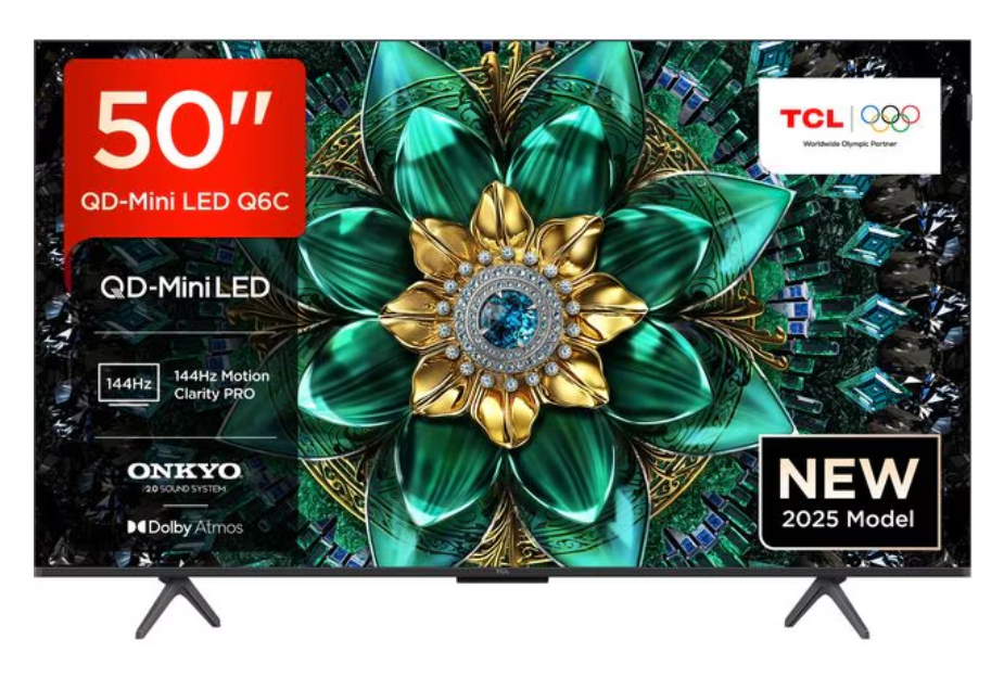 Mini LED TV 4K 50(126 cm) TCL 50Q6C "50Q6C" (timbru verde 15 lei)
