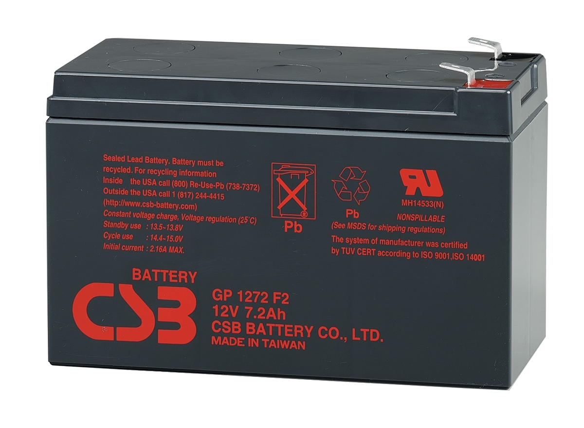 UPS CSB 12V/7.2AH "GP1272F2" (timbru verde 0.5 lei)