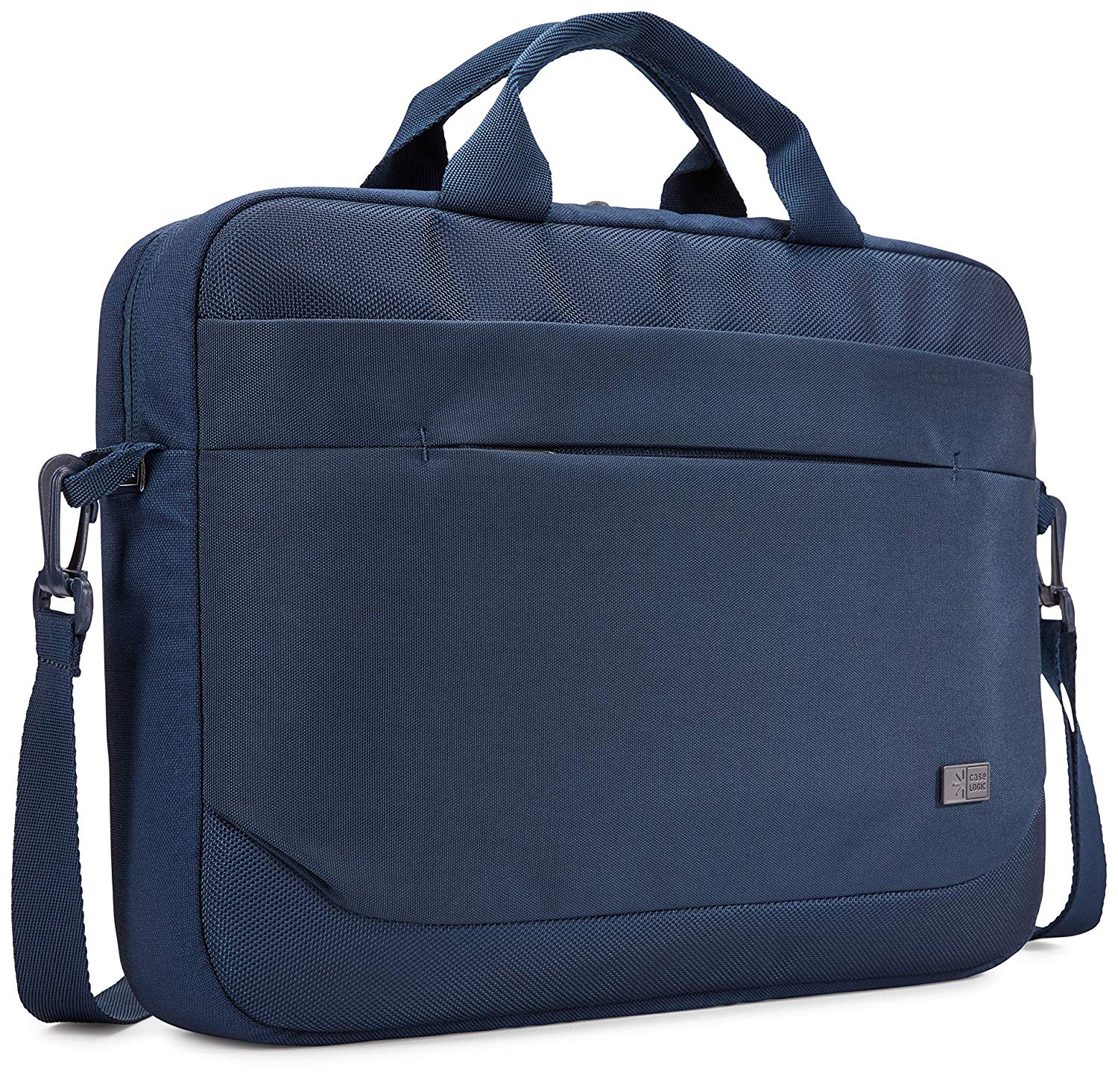 GEANTA CASE LOGIC, pt. notebook de max. 14 inch, 1 compartiment, buzunar frontal x 2, waterproof, poliester, albastru, "ADVA-114 DARK BLUE"/3203987