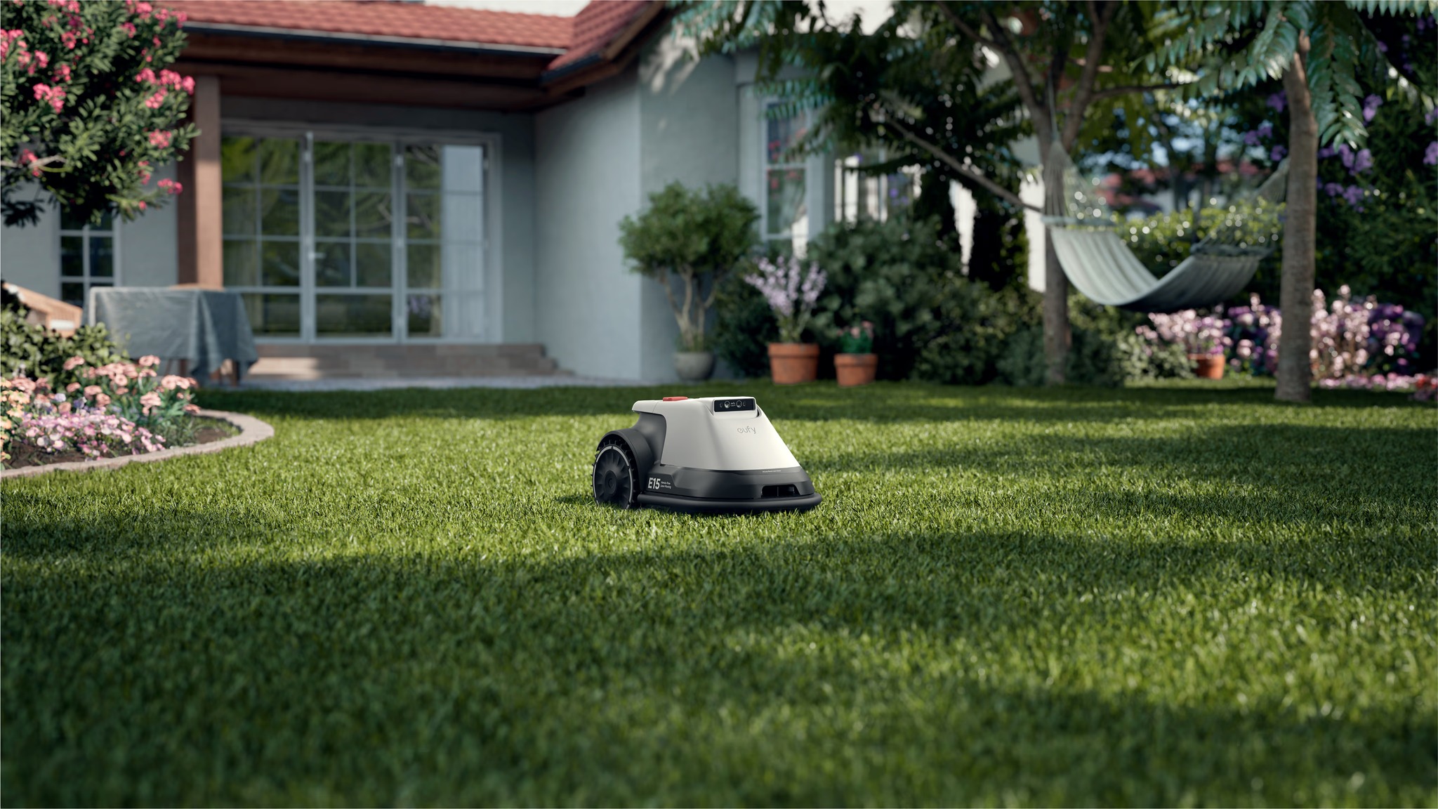 Robot tuns iarba Anker "eufy ", GPS, Wi-Fi, 4G, inaltime de taiere 2.5 - 7.6 cm, max 800m2, camera FOV 96° orizontal, 80° vertical, cartografiere, inaltime max iarba 9cm, gri, "T2880GA2" - 0194644311179 - imagine 9