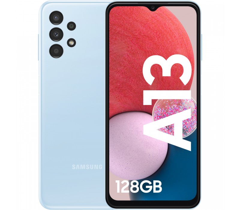 SmartPhone Samsung A13 A137 4G 4GB RAM 128GB Dual Sim Light Blue, "PHT16025"(timbru verde 0.45 lei)