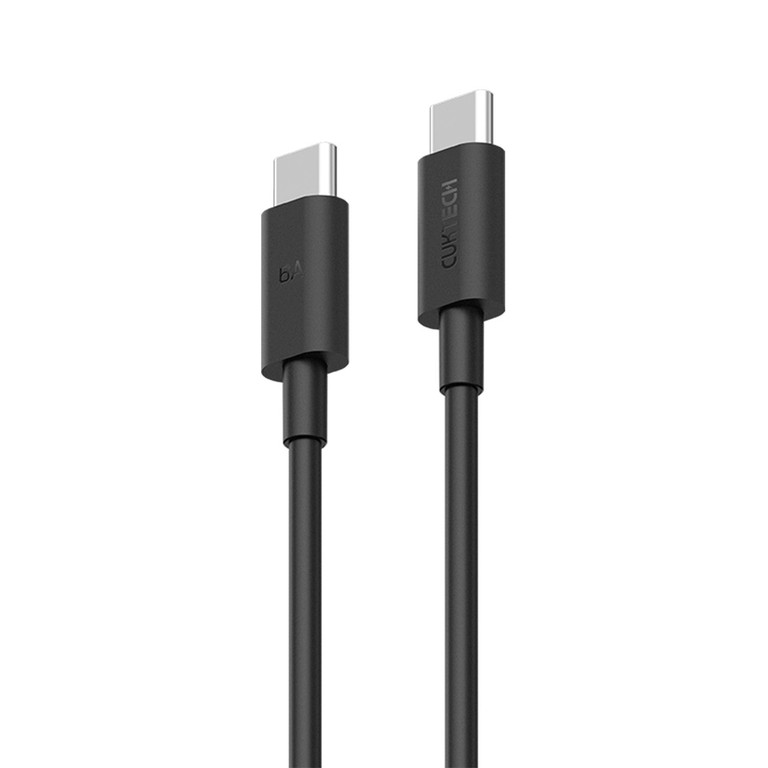 CABLU alimentare si date Cuktech, Fast Charging Data Cable pt. smartphone, USB Type-C la USB Type-C 240W, 1.5m, negru "CKCTC615NCBK" (timbru verde 0.18 lei)