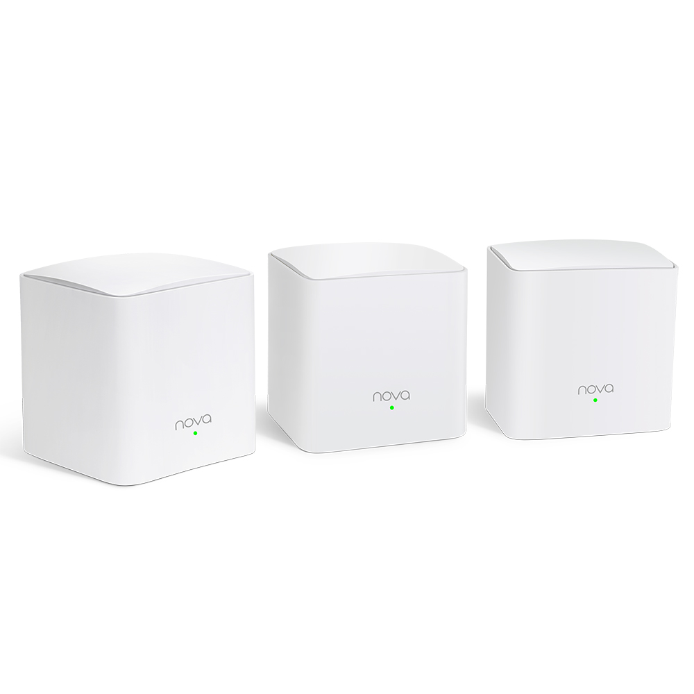 Nova MW5s - sistem WiFi Mesh dual-band AC1200 3-Pack, acoperire pana la 300mp, 60 dispozitive "MW5s(3 pack)" (timbru verde 2.00 lei)