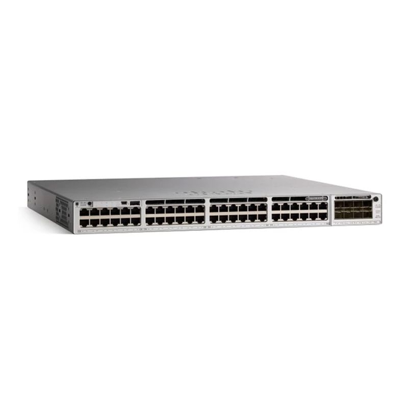 Catalyst 9300 48-port data only, Network Essentials, "C9300-48T-E" (timbru verde 2 lei)