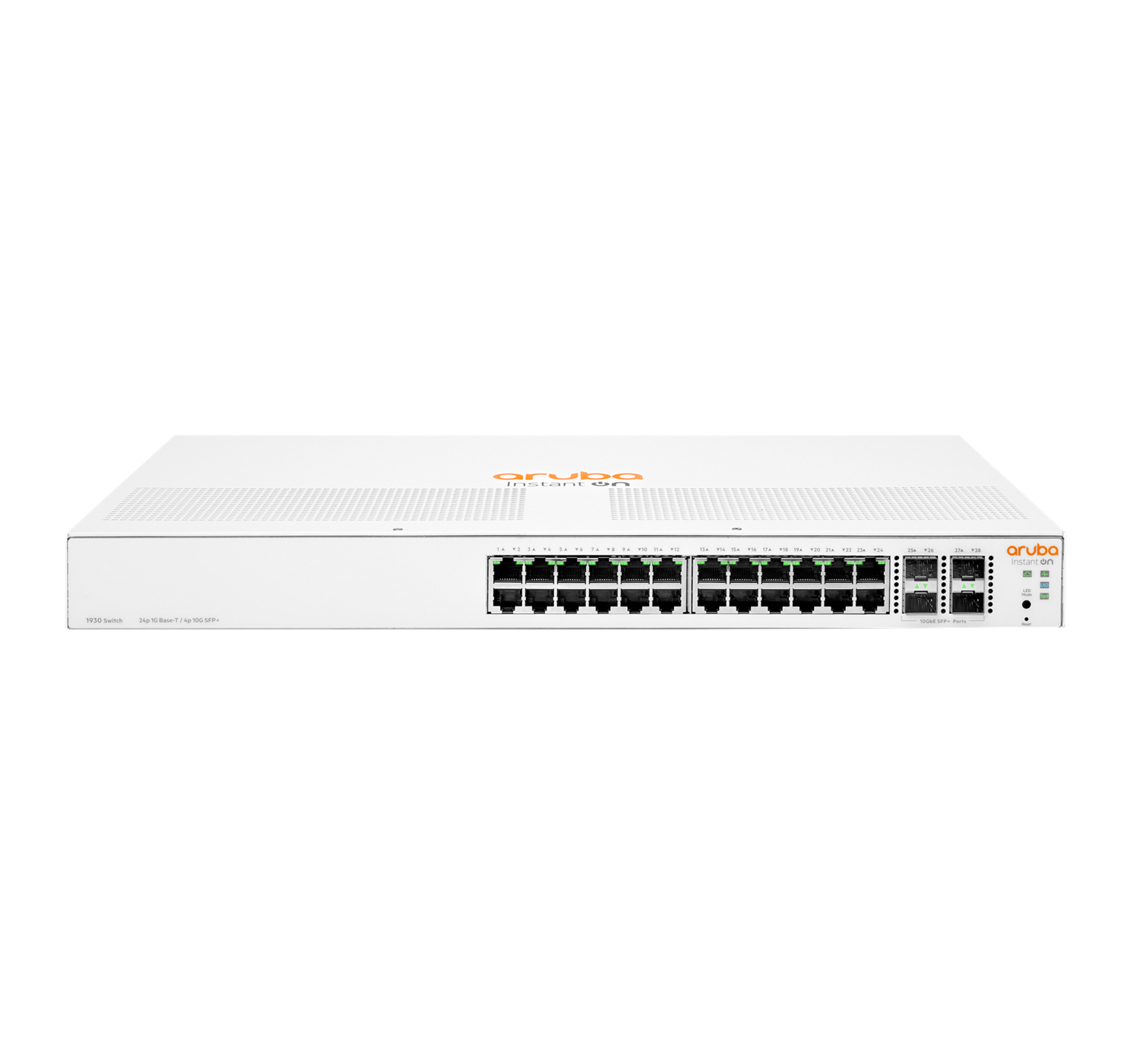 NET SWITCH 24PORT 1000M 4SFP+/ION 1930 JL682A ARUBA BY HPE "JL682A#ABB" (timbru verde 2 lei)