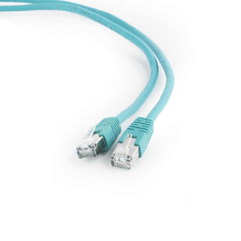 PATCH CORD FTP GEMBIRD Cat6, cupru-aluminiu, 0.5 m, verde, AWG26, ecranat "PP6-0.5M/G" (timbru verde 0.08 lei)