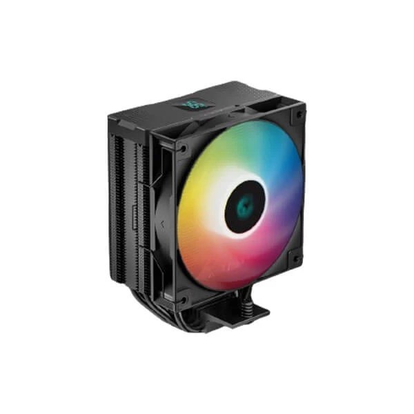 COOLER DeepCool "AG400 DIGITAL ARGB",aer,Ø6 mm×4 pcs heatpipe,skt. Intel LGA 1700/1200/115x AMD AM5/AM4,120mm,500-2100 rpm,4-pin PWM,LED RGB adresabil "R-AG400-BKADMN-G-1" (timbru verde 0.8 lei)