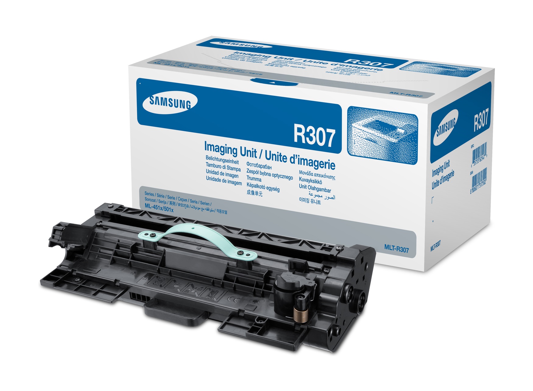 Drum Unit Original Samsung Black, MLT-R307/SV154A, pentru ML-4510|ML-5010|ML-5015, 60K, (timbru verde 0.8 lei), "SV154A"