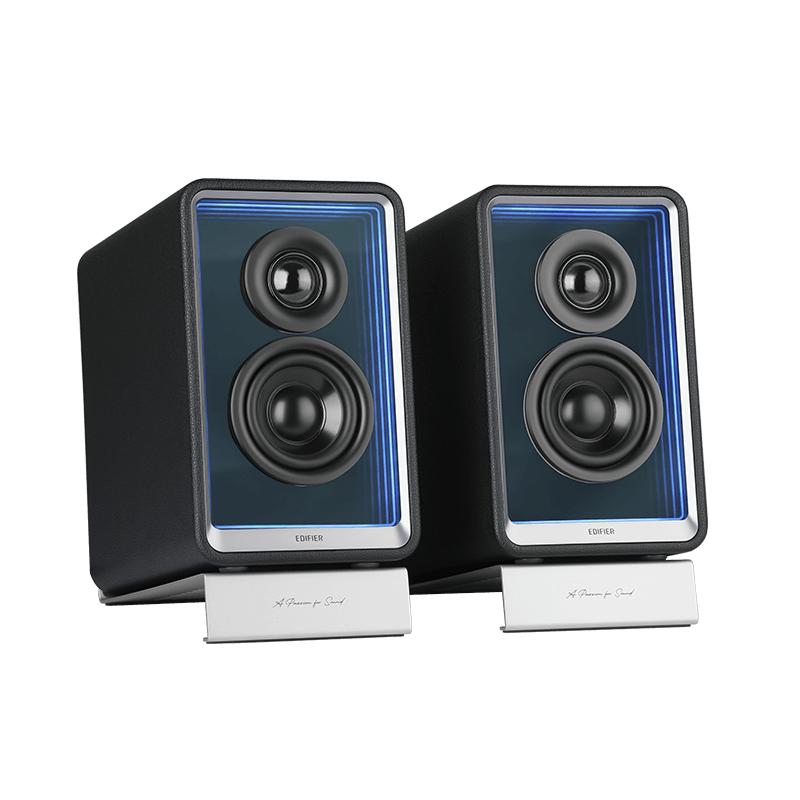 BOXE EDIFIER 2.0, RMS: 70W (2 x 15W, 2 x 20W), Bluetooth 5.3, USB-C, USB-A, AUX, sub-out, GaN charger 65W, black, "QR65-BK" (timbru verde 0.8 lei)