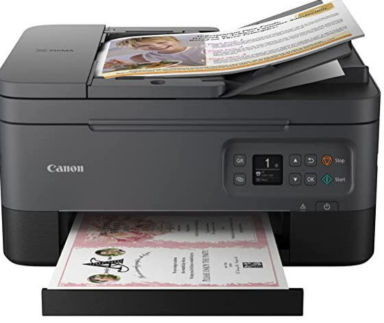 Multifunctional Inkjet Color Canon Pixma TS7450a Black,A4,Functii:Impr|Scan|Cop,Viteza Print Mono:13ipm,Viteza Print color:6.8ipm,Conectiv:USB|WiFi,Duplex:Da,ADF:ADF(timbru verde 11 lei) "4460C056AA"