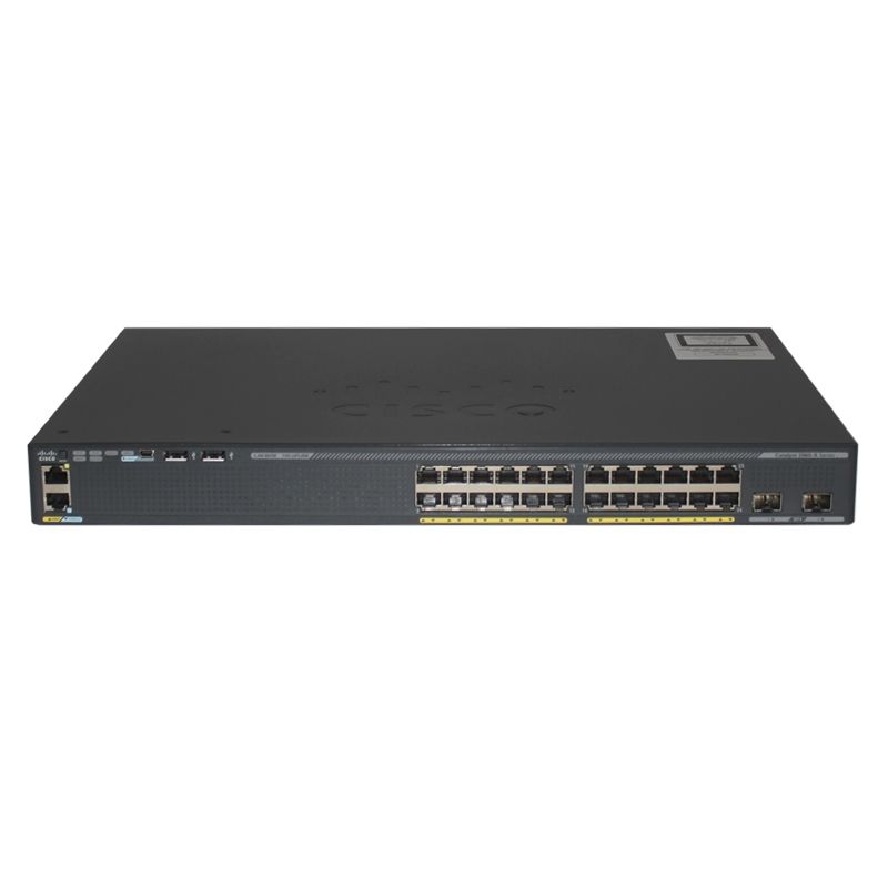 CATALYST 2960-X 24 GIGE/2 X 10G SFP+ LAN BASE IN IN "WS-C2960X-24TD-L" (timbru verde 2 lei)