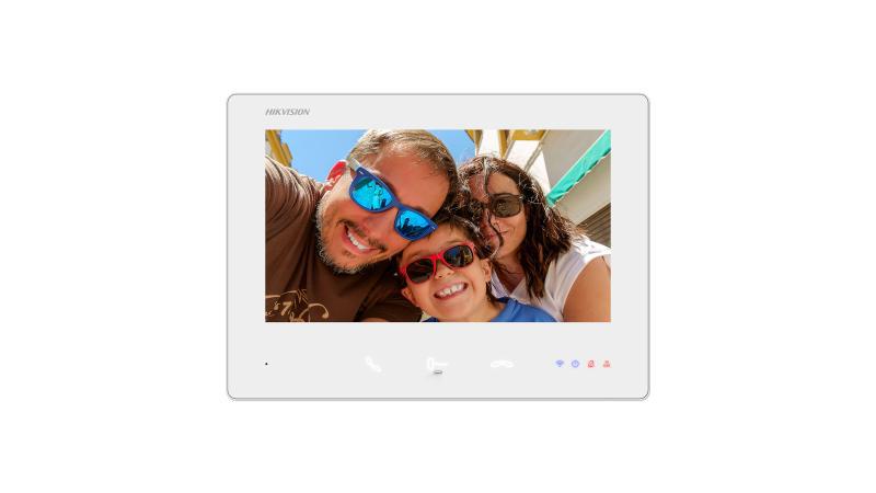 MONITOR VIDEOINTERFON 2-FIRE HIKVISION "DS-KH7300EY-WTHE2/WH" (timbru verde 0.8 lei)