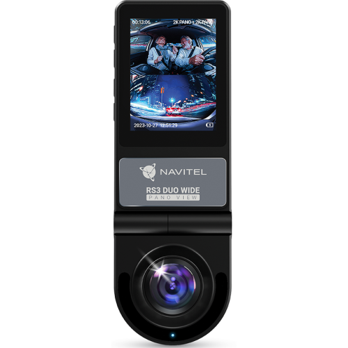 Camera Auto DVR NAVITEL RS3 DUO WIDE cu 2 camere 2K si filmare 240° "RS3 DUO" (timbru verde 1.2 lei)