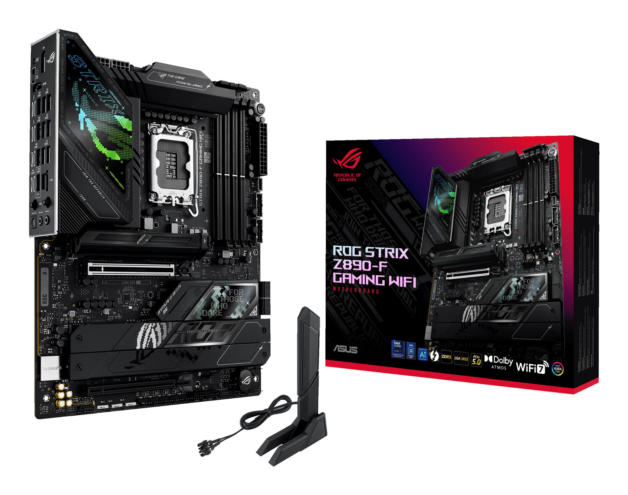 Placa de baza Asus ROG STRIX Z890-F GAMING WIFI DDR5 "ROGSTRIXZ890F-GMWIFI"