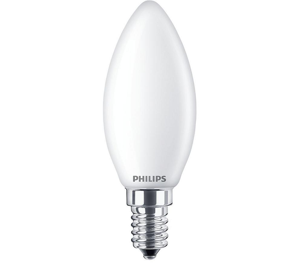 LED CLASSIC 40W B35 E14 WW FR ND RFSRT4, "000008718699763398" (timbru verde 0.45 lei)