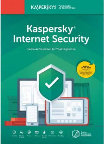 Kaspersky Internet Security Eastern Europe Edition. 1-Device 1 year Base License Pack, "KL1939OCAFS"- valabile doar pe teritoriul Romaniei