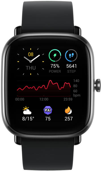 Smartwatch Amazfit GTS 2 Mini Midnight Black, "PHT14986" (timbru verde 0.18 lei)