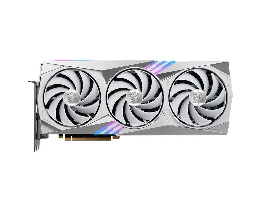 MSI GeForce RTX 4070 Ti GAMING TRIO WHITE 12G "GeForce RTX 4070 Ti GAMING TRIO WHITE 12G"