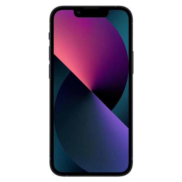 SMARTphone Apple, "iPhone 13 MINI" ecran 5.4 inch, dual sim, rez. camera 12 Mpix, memorie interna 128 GB, 5G, iOS, acumulator 2438 mAh, negru, "mlk03rm/a" (timbru verde 0.45 lei)
