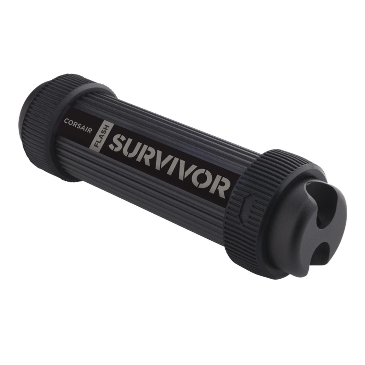 MEMORIE USB CORSAIR 64 GB, USB 3.0, cu capac, carcasa aluminiu, negru, "CMFSS3B-64GB" (timbru verde 0.03 lei)