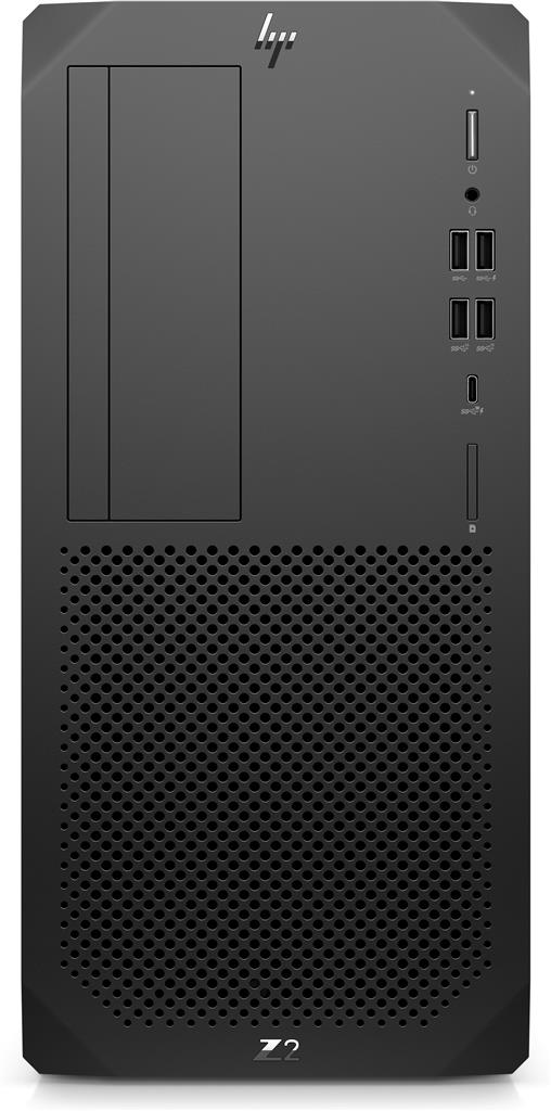 DESKTOP HP, "Z2 G8" Tower, CPU Xeon W-1350, Intel UHD Graphics P750, memorie 16 GB, SSD 512 GB, tastatura si mouse, Windows 10 Pro, "2N2E3EA" (timbru verde 7 lei)
