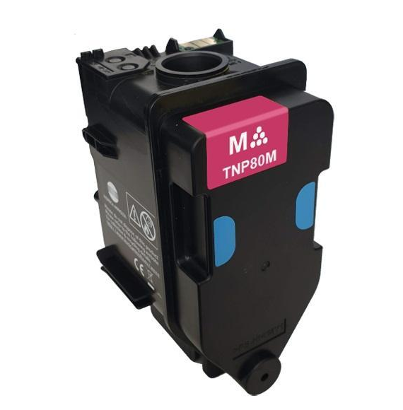Toner Original Konica-Minolta Magenta, TNP80M, pentru Bizhuc C3300i|C3320i, 9K, (timbru verde 1.2 lei) , "AAJW352