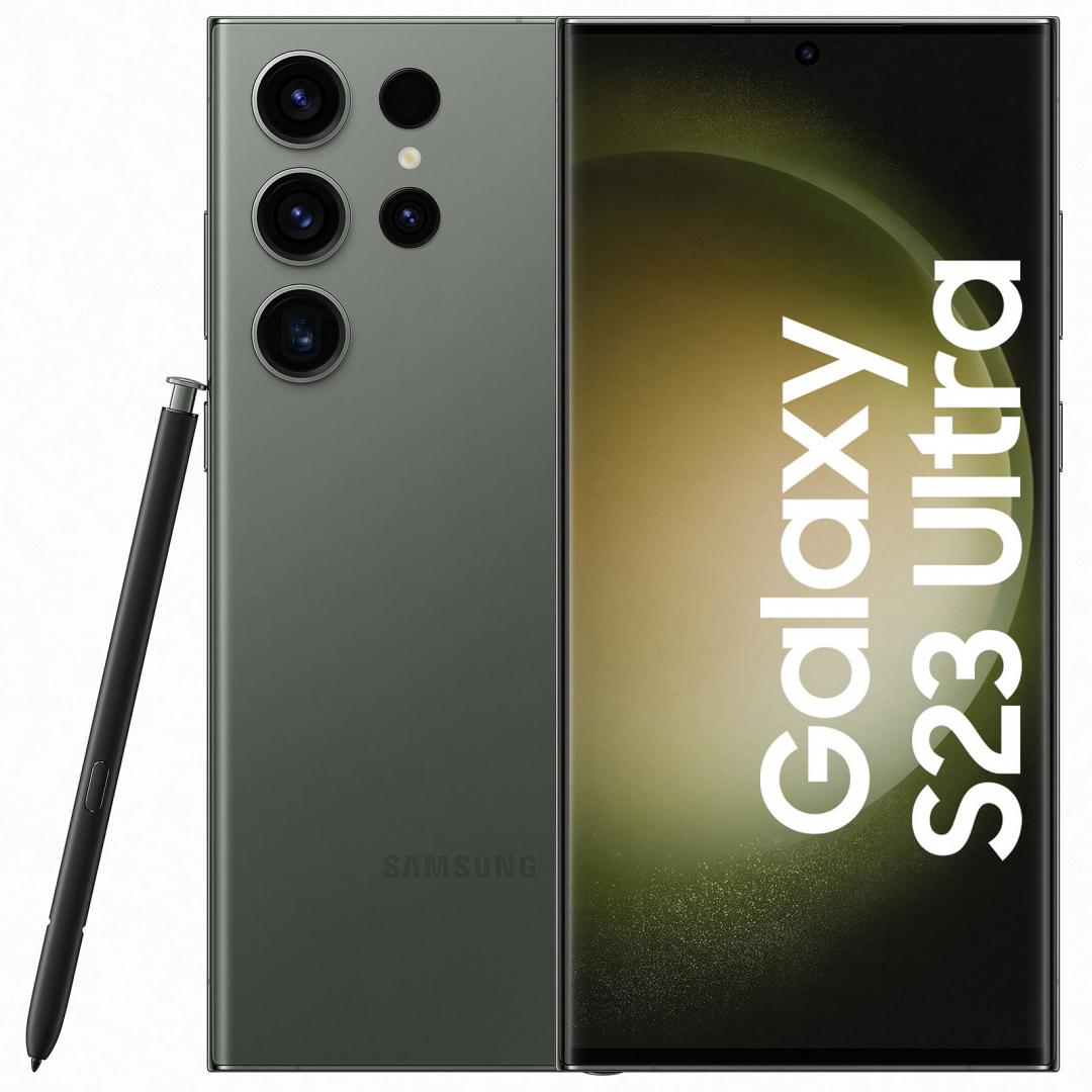 SMARTphone Samsung SG S23 ULTRA 5G S918 6.8" 8GB 256G DS GN "SM-S918BZGD" (timbru verde 0.45 lei)