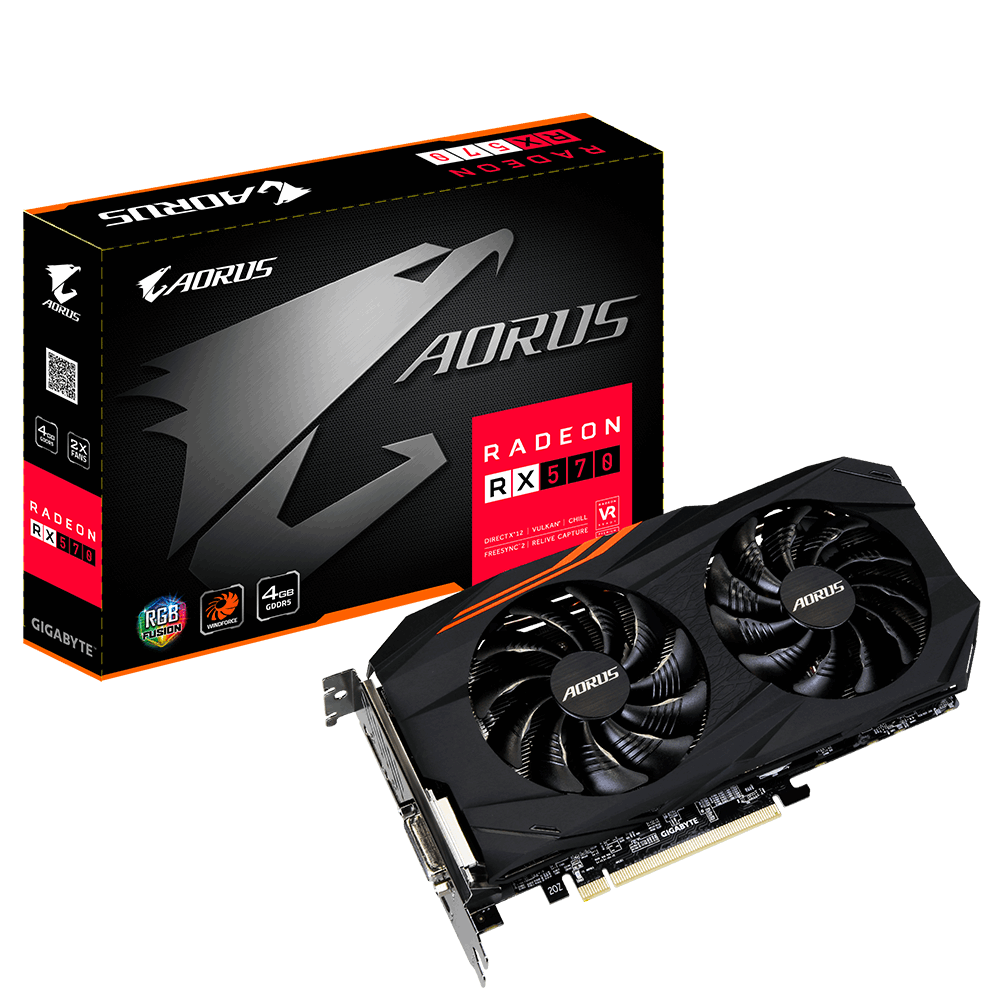 GIGABYTE RX570AORUS-4GD [RSG]"RX570AORUS-4GD [RSG]" - imagine 7
