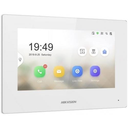 MONITOR WIFI 7" COLOR 2FIRE CULOARE ALBA, "DS-KH6320-WTE2-W" (timbru verde 0.8 lei)