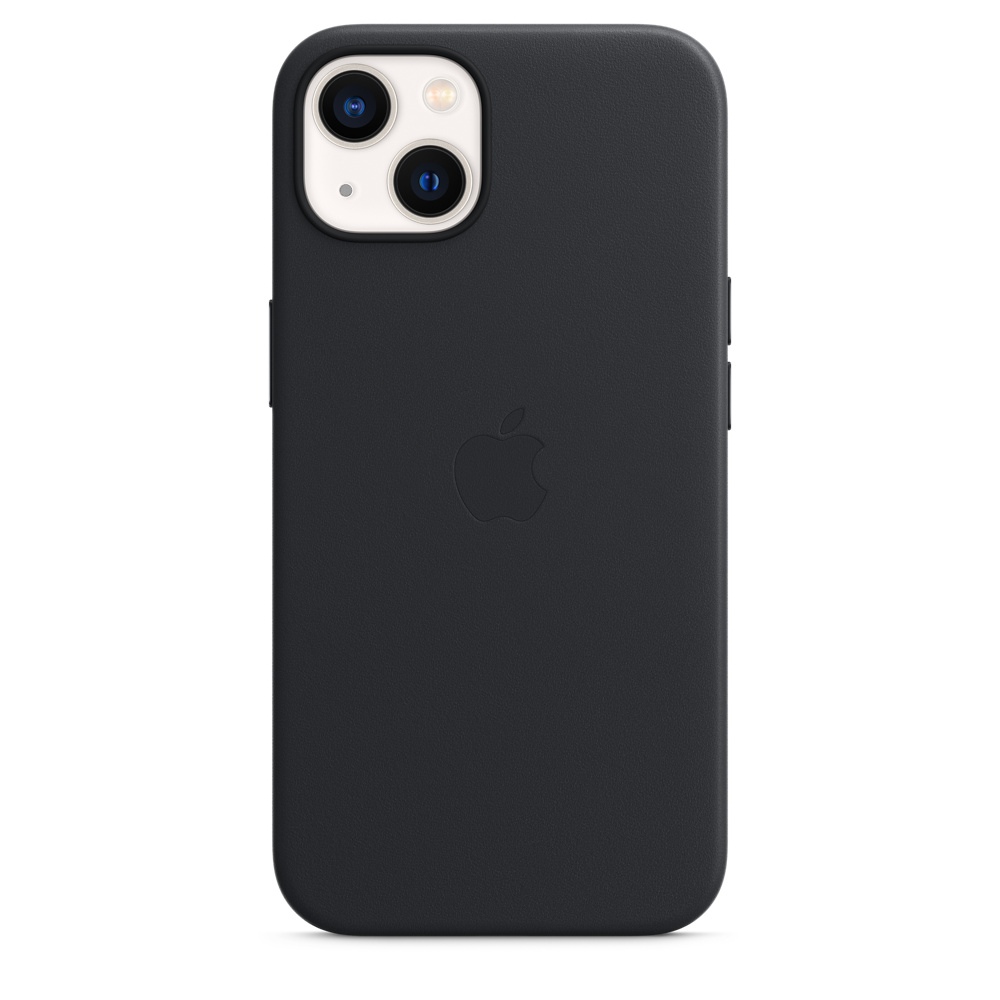 HUSA Smartphone Apple, pt iPhone 13, tip back cover (protectie spate) cu MagSafe, piele, MagSafe, negru, "mm183zm/a"