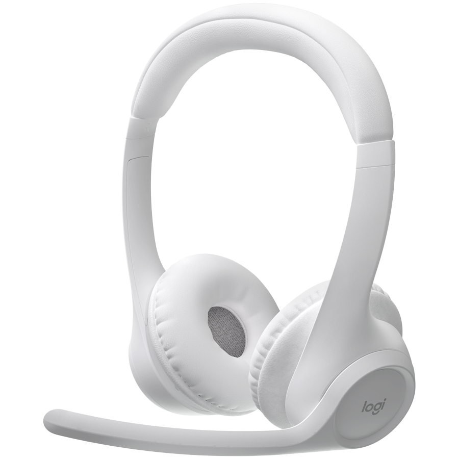 LOGITECH HEADSET - Zone 300 - OFF-WHITE - BT - EMEA28-935 "981-001417" (timbru verde 0.8 lei)
