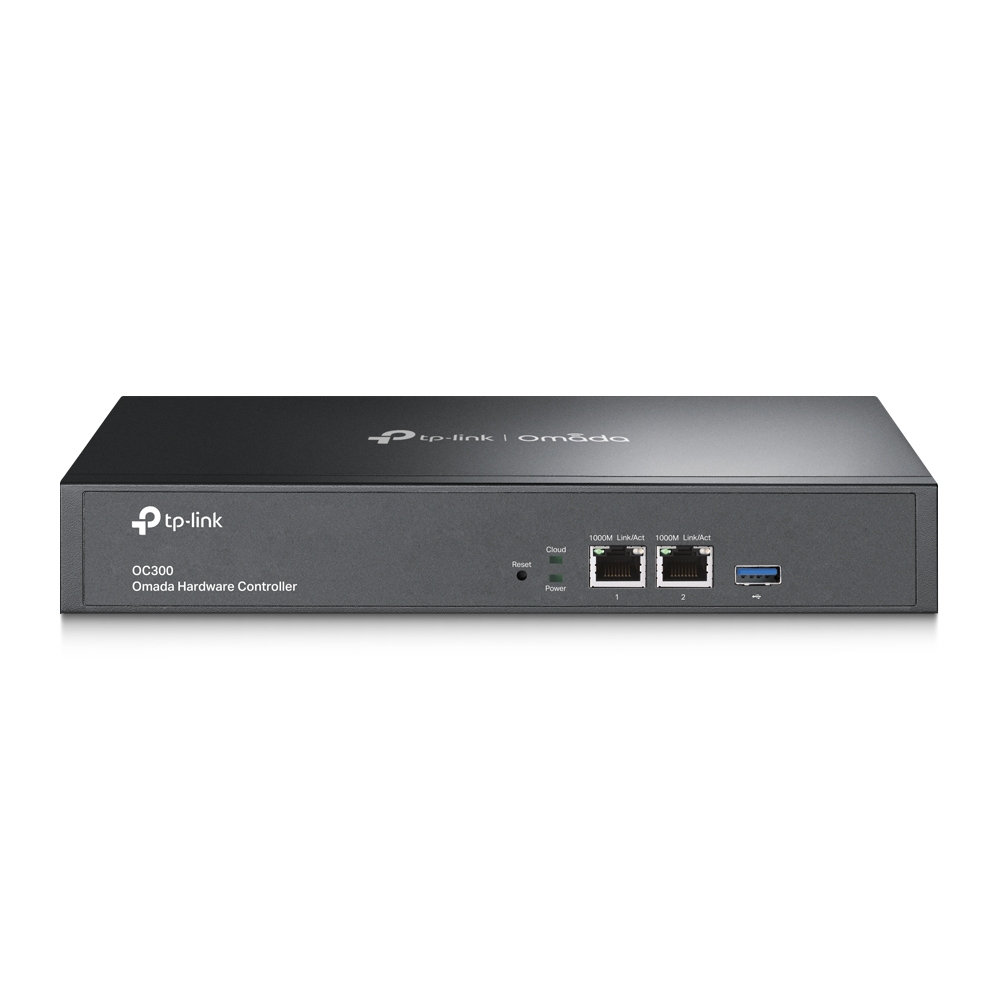 CONTROLLER TP-LINK wireless cloud controler, 2 x 10/100/1000 LAN ports, 1 x USB 3.0 "OC300" (timbru verde 0.8 lei)