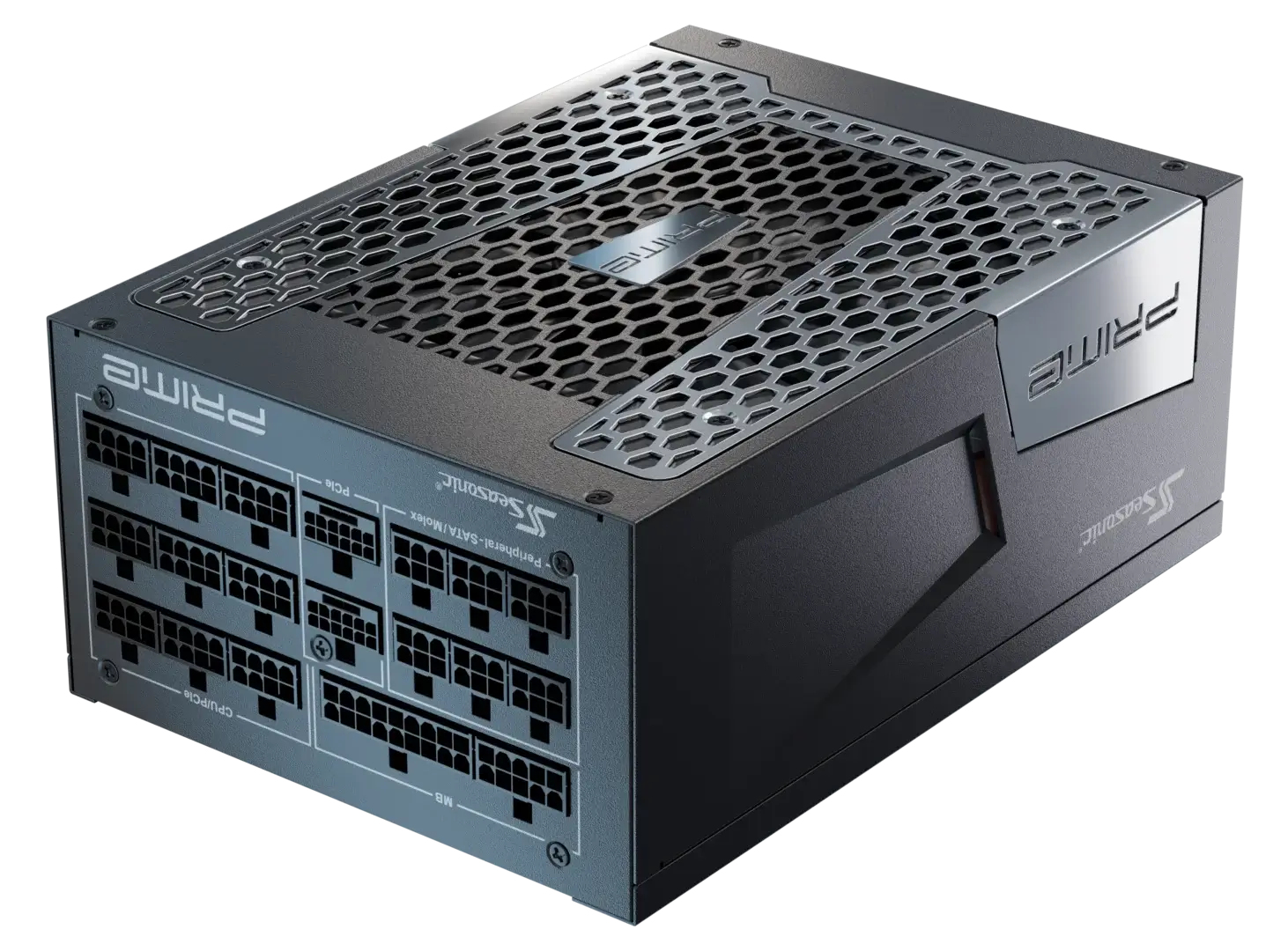 Sursa Seasonic PRIME PX ATX 3 (2024), 80 Plus Platinum, 2200W, 12VHPWR, ATX 3.1, Full Modulara, Negru "PRIME-PX-2200-ATX30" (timbru verde 2 lei)