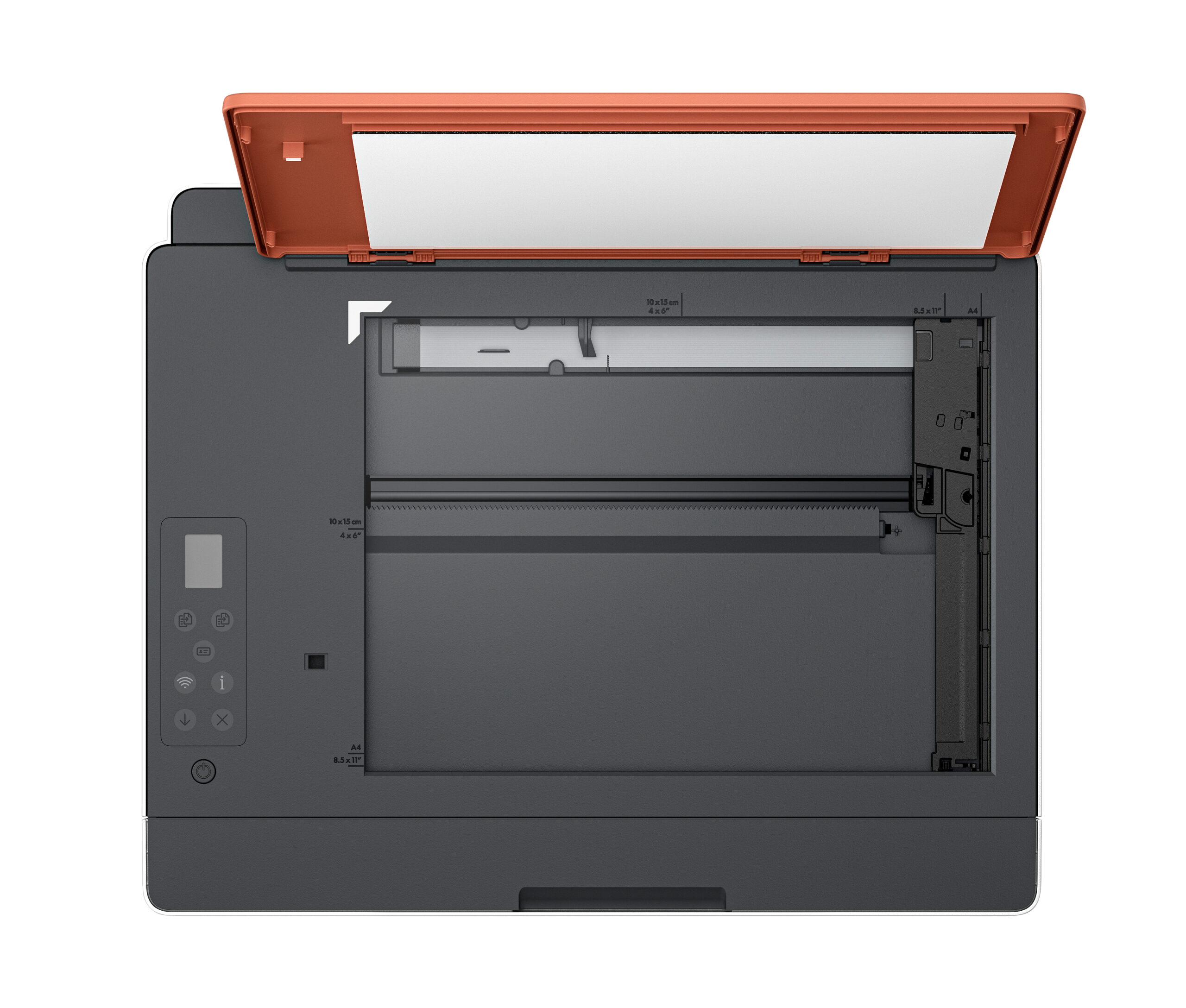 Multifunctional Inkjet CISS Color HP, SMART TANK 589, A4, Functii: Impr.|Scan.|Cop., Vit.Print. 12ppm, Conectivitate:USB|WIFI, Duplex:nu, ADF:Nu(incl.TV 8lei) "4A8D9A" - imagine 5