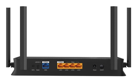 ROUTER WIRELESS TP-Link, Wi-Fi 7, Dual Band, BE3600 (2880Mbps/5GHz + 688Mbps/2.4GHz), 1x WAN 2.5Gbps, 1x LAN 2.5Gbps, 3x LAN Gigabit, 1x USB 3.0 "EB210 Pro" - imagine 3