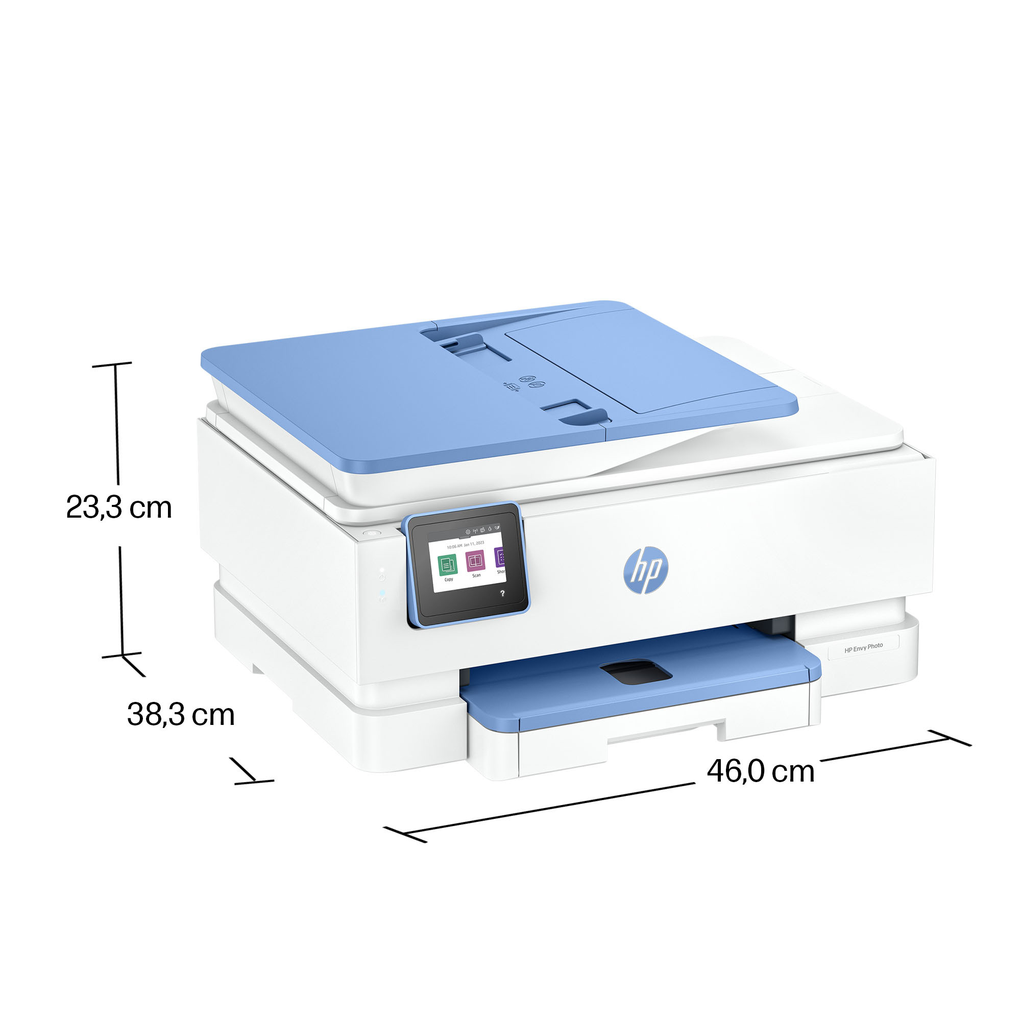 Multifunctional InkJet Color HP, ENVY PHOTO 7931, A4, Functii: Impr.|Scan.|Cop., Vit.Print. 15ppm, Conectivitate:USB|WIFI, Duplex:Da, ADF:ADF(incl.TV 8lei) "B6JX3B" - imagine 5
