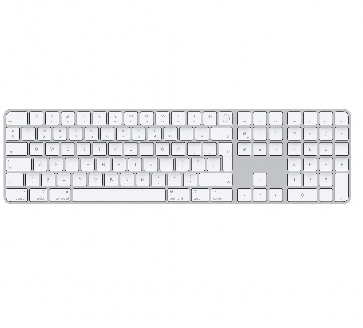 Apple Magic Keyboard (2021) with Touch ID and Numeric Keypad - International English, "mk2c3z/a" (timbru verde 0.8 lei)