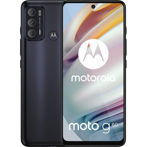 Moto G60 Dual SIM 128/6GB 6000 mAh Moonless Black "PANB0027PL" (timbru verde 0.45 lei)