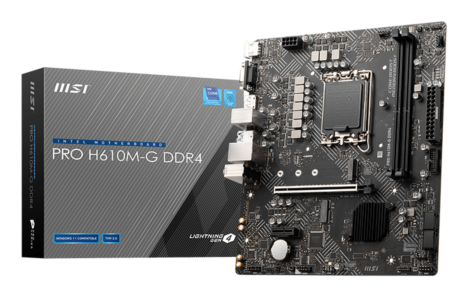 Placa de baza PRO H610M-G DDR4, Intel H610, socket 1700, mATX "7D46-009R"