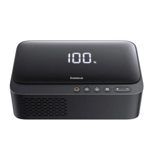 STARTER auto Baseus Super Energy 4 in 1, pornire baterie auto 600A, power bank 6000mAh, lanterna, 150 psi putere umblare cauciuc, 1 x USB Type-C, 1 X USB, negru "C00245902111-00" (timbru verde 0.8 lei) - 6932172654351