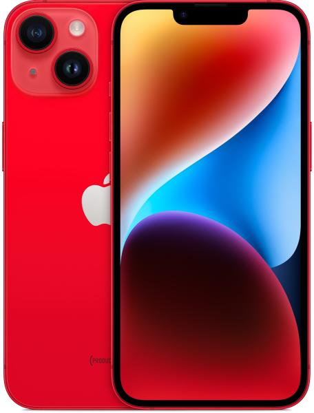 Smartphone iPhone 14 256GB Red "MPWH3" (timbru verde 0.45 lei)